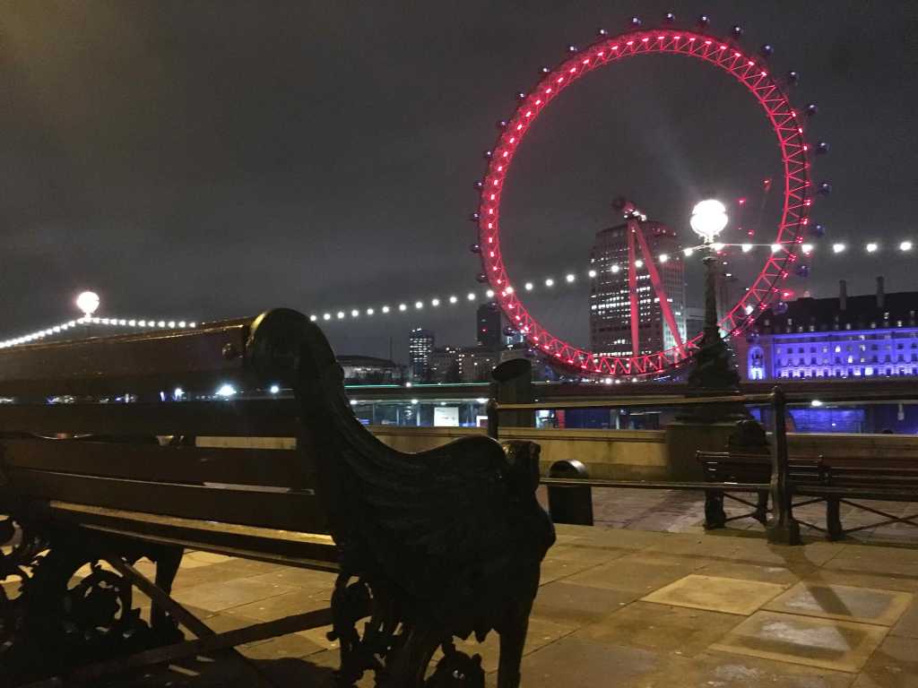 London eye noche de londres